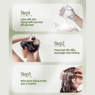 Dầu Gội Đầu Kích Thích Mọc Tóc Dạng Soap Chiết Xuất Thảo Mộc Xà Phòng Không Gây Kích Ứng Ngói - DG02