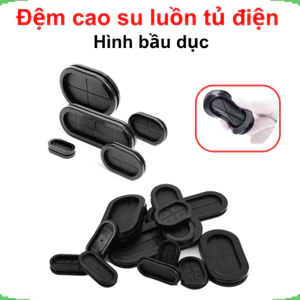 Đệm cao su, ron cao su luồn dây tủ điện hình bầu dục