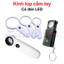 Kính lúp cầm tay có đèn LED, kính zoom đọc sách…