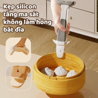 Dụng Cụ Kẹp Gắp Đồ Nóng 2 Trong 1 Chuyên Dụng Nhà Bếp Kẹp Chống Nóng Bỏng Tay Khi Bưng Đồ Ngói - KGDN01