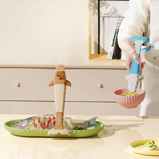 Dụng Cụ Kẹp Gắp Đồ Nóng 2 Trong 1 Chuyên Dụng Nhà Bếp Kẹp Chống Nóng Bỏng Tay Khi Bưng Đồ Ngói - KGDN01