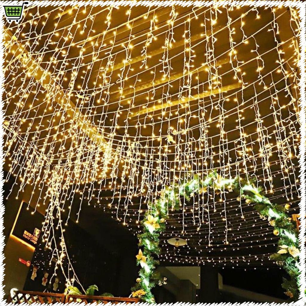 BỘ ĐÈN LED RỦ THẢ MÀNH 12m 50 SỢI THẢ 50cm (dogiadungninhanh8386 ...