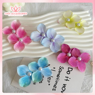 Cặp tóc mái, kẹp tóc hoa đôi Chồi accessories nhiều mẫu phong cách nữ tính K455