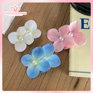 Cặp tóc mái, kẹp tóc hoa đôi Chồi accessories nhiều mẫu phong cách nữ tính K455