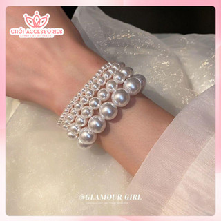 Vòng Tay Hạt Trai Nhân Tạo Xinh Xắn cho Nữ Phụ Kiện Vòng Tay Thời Trang Phong Cách Xinh Xắn Cho Bạn Nữ LT05