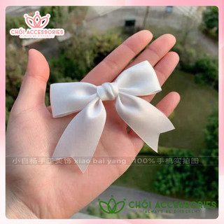 Set 2c Kẹp tóc nơ nhỏ kẹp tóc cho bé gái đáng yêu nhiều màu Chồi accessories - Y095