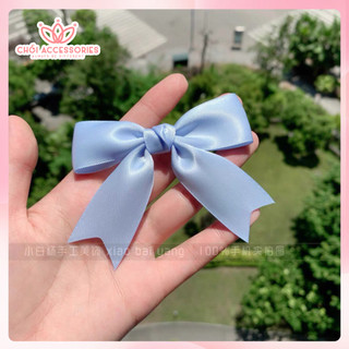 Set 2c Kẹp tóc nơ nhỏ kẹp tóc cho bé gái đáng yêu nhiều màu Chồi accessories - Y095