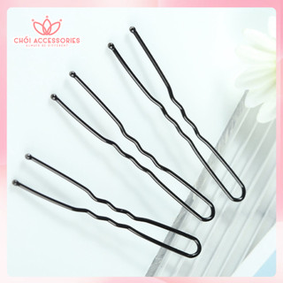 SET 10C Ghim tăm chữ U nhiều kích thước tạo nhiều phong cách Chồi accessories K352