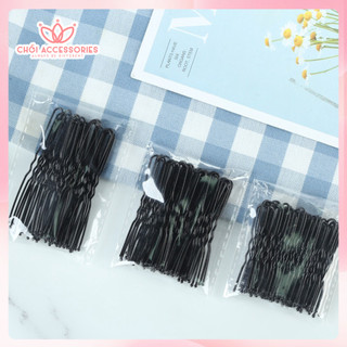 SET 10C Ghim tăm chữ U nhiều kích thước tạo nhiều phong cách Chồi accessories K352