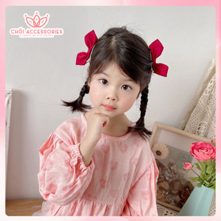 Kẹp tóc nơ xinh xắn nữ tính đáng yêu Chồi accessories phong cách Hàn Quốc cho bé gái - Y036