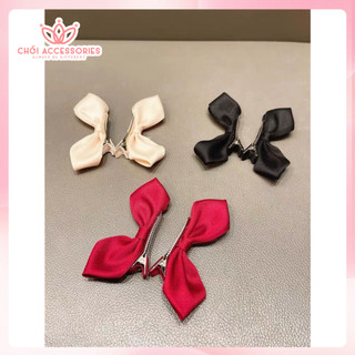 Kẹp tóc nơ xinh xắn nữ tính đáng yêu Chồi accessories phong cách Hàn Quốc cho bé gái - Y036