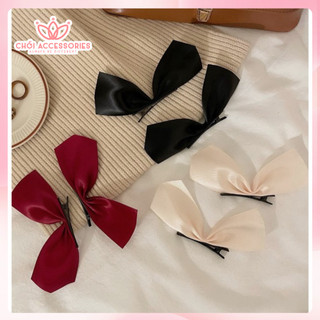 Kẹp tóc nơ xinh xắn nữ tính đáng yêu Chồi accessories phong cách Hàn Quốc cho bé gái - Y036