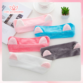Băng đô cài tóc mèo 3D CHỒI nhiều màu bờm rửa mặt cute Chồi accessories phong cách hàn quốc K163
