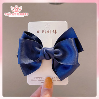 Kẹp tóc nơ lớn kẹp tóc nữ tính đáng yêu Chồi accessories phong cách Hàn Quốc - Y101