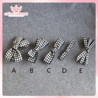 Cặp tóc, kẹp tóc nơ kẹp tóc caro nhiều mẫu Chồi accessories phong cách Hàn Quốc - Y100