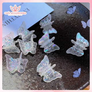 SET 2 Kẹp Tóc Mái Trong Suốt Hình Xinh Xắn Chồi accessories Phong Cách Hàn Quốc K186