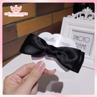 Kẹp tóc nơ nhiều màu hai tầng thời trang thanh lịch Chồi accessories Y195