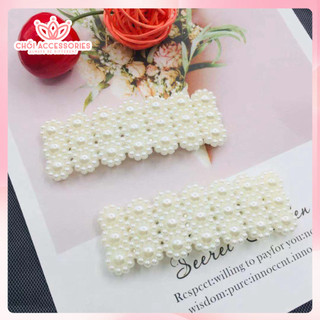 Kẹp tóc hạt trai nhân tọc Chồi accessories, kẹp tóc nữ tính sang chảnh đáng yêu - K115