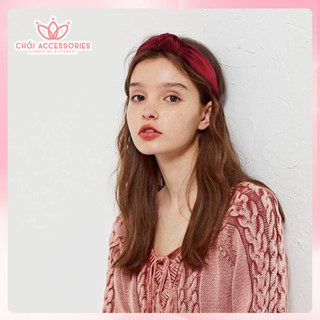 Bờm tóc nơ lụa thanh lịch bờm tóc nữ thời trang Hàn Quốc Chồi accessories - Y123