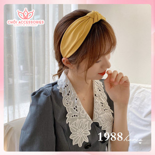 Bờm tóc nơ lụa thanh lịch bờm tóc nữ thời trang Hàn Quốc Chồi accessories - Y123