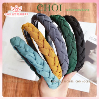 Bờm tết vải dáng mảnh thanh lịch nhẹ nhàng dễ phối đồ có răng cưa Y227