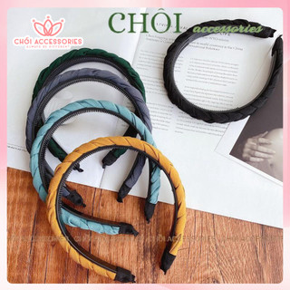 Bờm tết vải dáng mảnh thanh lịch nhẹ nhàng dễ phối đồ có răng cưa Y227