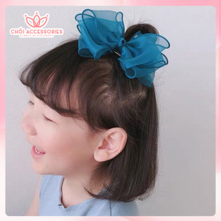 Kẹp tóc nữ Chồi accessories, kẹp tóc cho bé gái bèo phồng nhiều lớp dễ thương - Y164