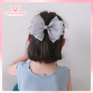 Kẹp tóc nữ Chồi accessories, kẹp tóc cho bé gái bèo phồng nhiều lớp dễ thương - Y164