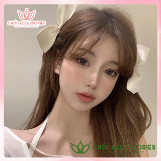 Set 2 kẹp tóc nơ nữ tính cho bạn gái bé gái dễ thương Chồi accessories- Y127