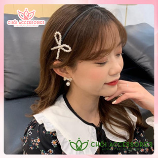 Bờm tóc nữ thời trang cao cấp sang chảnh thời trang hàn quốc Chồi accessories Y196