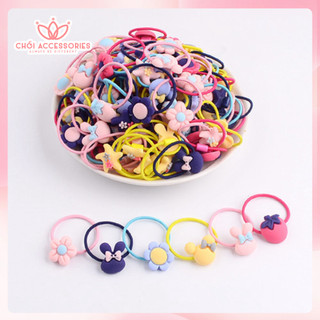 Set Buộc Tóc, Kẹp Tóc Xinh Xắn Cho Bé Gái Xinh Xắn Đáng Yêu Chồi accessories K102