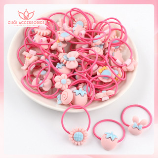 Set Buộc Tóc, Kẹp Tóc Xinh Xắn Cho Bé Gái Xinh Xắn Đáng Yêu Chồi accessories K102