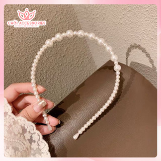 Bờm tóc đính đá tiểu thư nữ tính Chồi accessories phong cách Hàn Quốc - K093