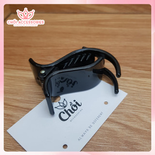 Set 2c Kẹp tóc càng cua 3 răng bóng cặp tóc nhiều màu chắc chắn Chồi accessories Y004