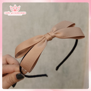 bờm tóc nơ ruy băng bờm tóc nữ tính Chồi accessories phong cách thời trang - Y031