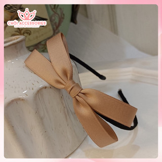 bờm tóc nơ ruy băng bờm tóc nữ tính Chồi accessories phong cách thời trang - Y031