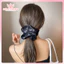 Dây buộc tóc vải scrunchies bóng ánh nhũ nữ tính đáng yêu Chồi accessories - K029