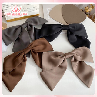 Cặp tóc nơ lụa tiểu thư rủ dài nhẹ nhàng nữ tính thanh lịch Chồi accessories - Y121