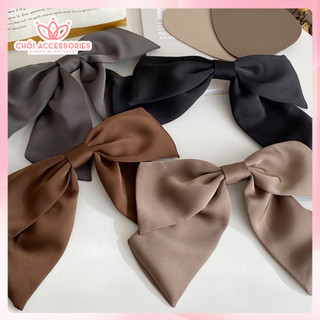 Cặp tóc nơ lụa tiểu thư rủ dài nhẹ nhàng nữ tính thanh lịch Chồi accessories - Y121