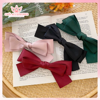 Cặp tóc nơ ruy băng Hàn Quốc nhiều màu Chồi accessories phong cách thời trang - Y080