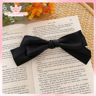 Cặp tóc nơ ruy băng Hàn Quốc nhiều màu Chồi accessories phong cách thời trang - Y080