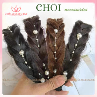 Bờm tết tóc giả bờm tóc nữ xinh xắn Chồi accessories phong cách thời trang - K358 - K054