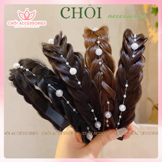 Bờm tết tóc giả bờm tóc nữ xinh xắn Chồi accessories phong cách thời trang - K358 - K054