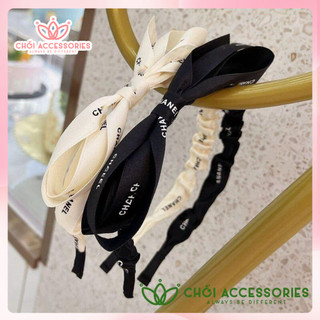 Bờm tóc nữ, bờm nơ ruy băng thương hiệu sang chảnh nhẹ nhàng Chồi accessories Y179