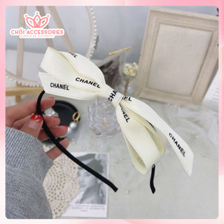 Bờm tóc nữ, bờm nơ ruy băng thương hiệu sang chảnh nhẹ nhàng Chồi accessories Y179