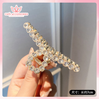 Cặp Tóc Đính Đá và Hạt Trai Nhân Tạo Thời Trang Chồi accessories Phong Cách Dành Cho Bạn Nữ