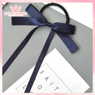 Buộc tóc nơ buộc tóc nữ nơ rủ dài Chồi accessories kiểu tiểu thư cho bé gái -Y132