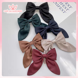 Cặp tóc nơ lớn cặp tóc nữ tính Hàn Quốc đáng yêu Chồi accessories -Y097