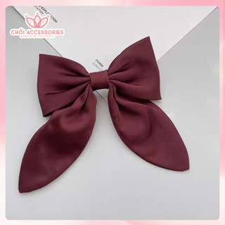 Cặp tóc nơ lớn cặp tóc nữ tính Hàn Quốc đáng yêu Chồi accessories -Y097