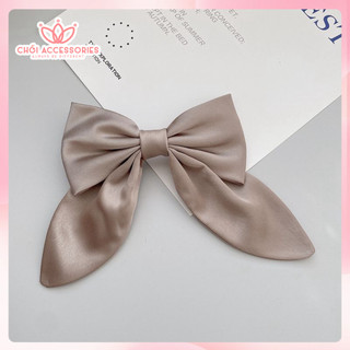 Cặp tóc nơ lớn cặp tóc nữ tính Hàn Quốc đáng yêu Chồi accessories -Y097